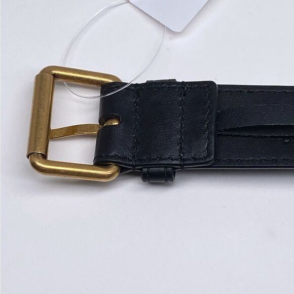 Gucci Belt With Square Buckle Black size 34 - Picture 11 of 11